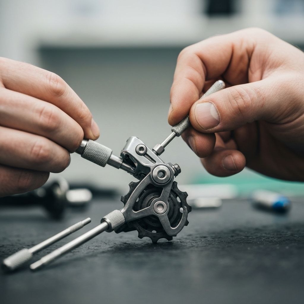 변속기 정밀 조정 작업